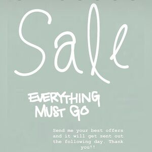 MOVING SALE